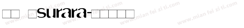 AB Tsurara字体转换
